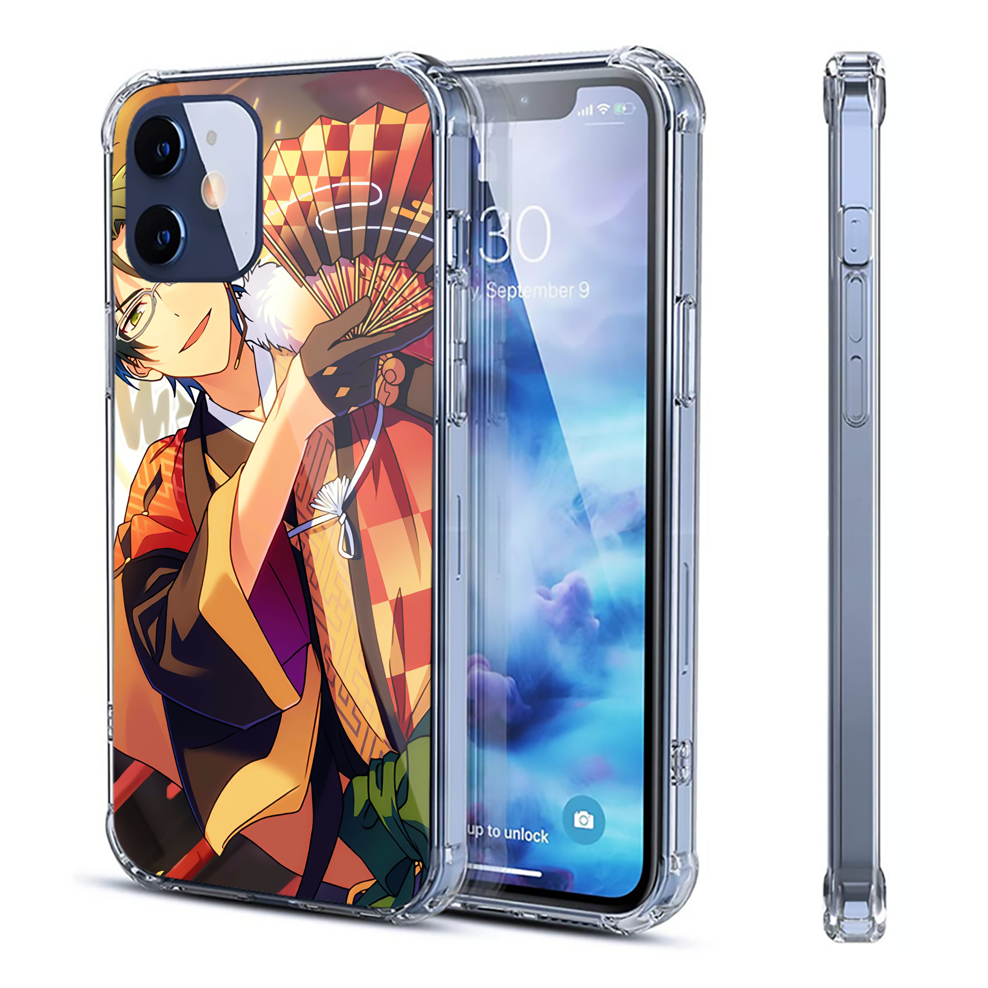（画像用） あんさんぶるスターズ! Ensemble Stars 【iPhone 12シリーズ対応】透明スマホケース（クリアソフトケース）